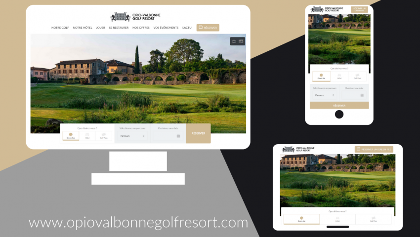 A new Website for Opio Valbonne Golf Resort! - Open Golf Club