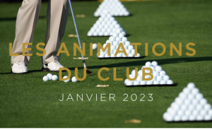 Le calendrier des animations - Open Golf Club