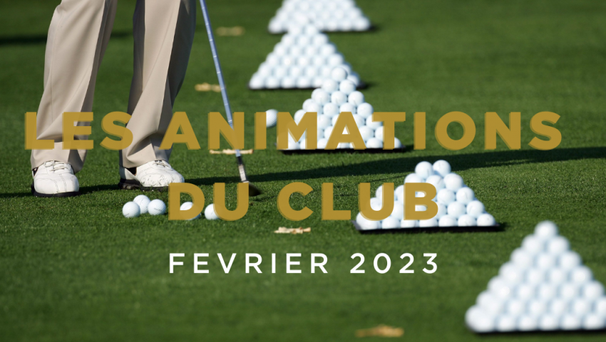 Le calendrier des animations - Open Golf Club